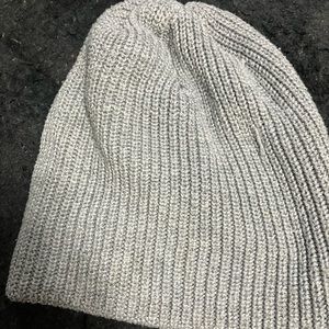 Grey Beanie.